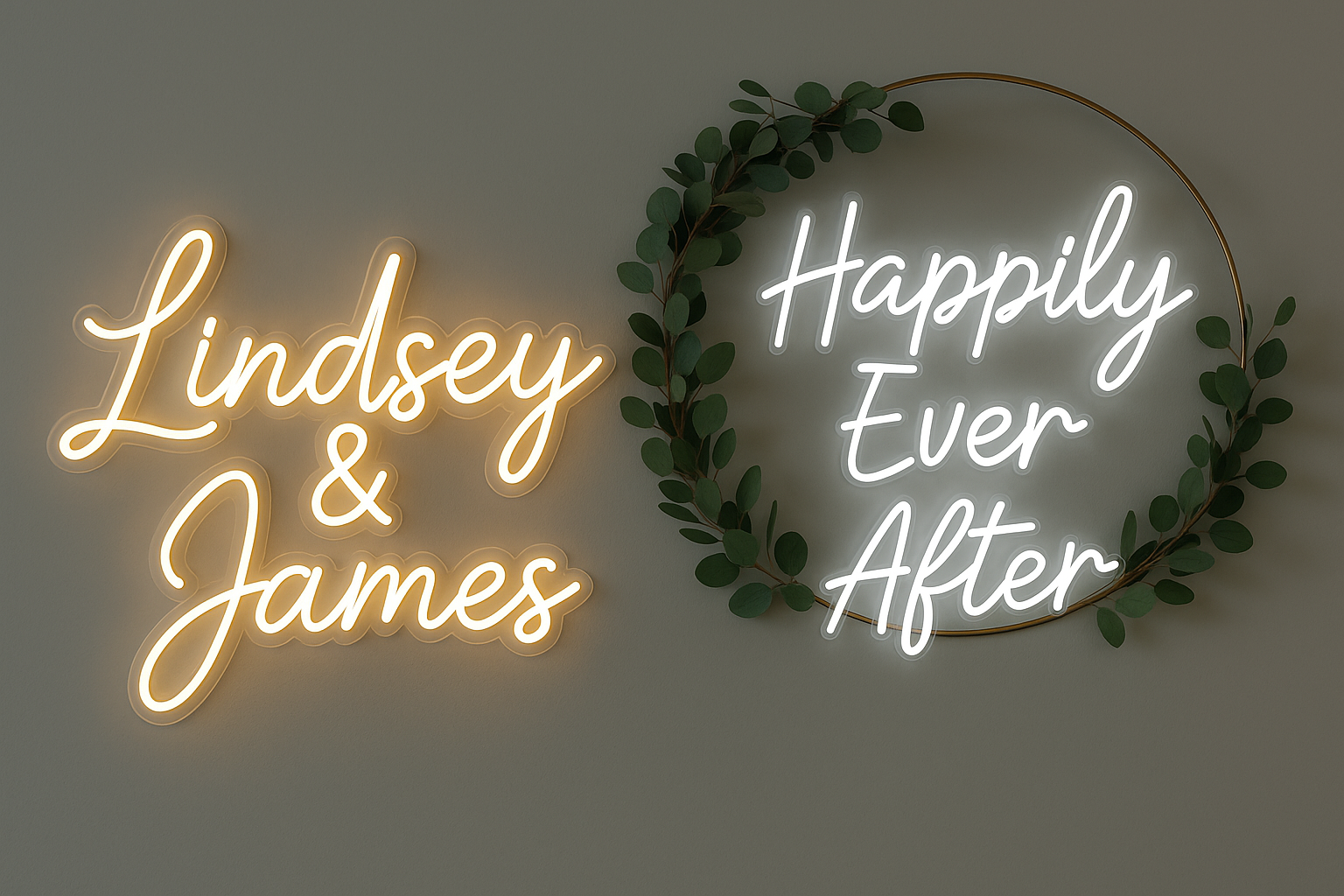 Custom vs Ready-Made Neon Wedding Signs: Which Is Right for You Custom vs Ready-Made Neon Wedding Signs: Which Is Right for You