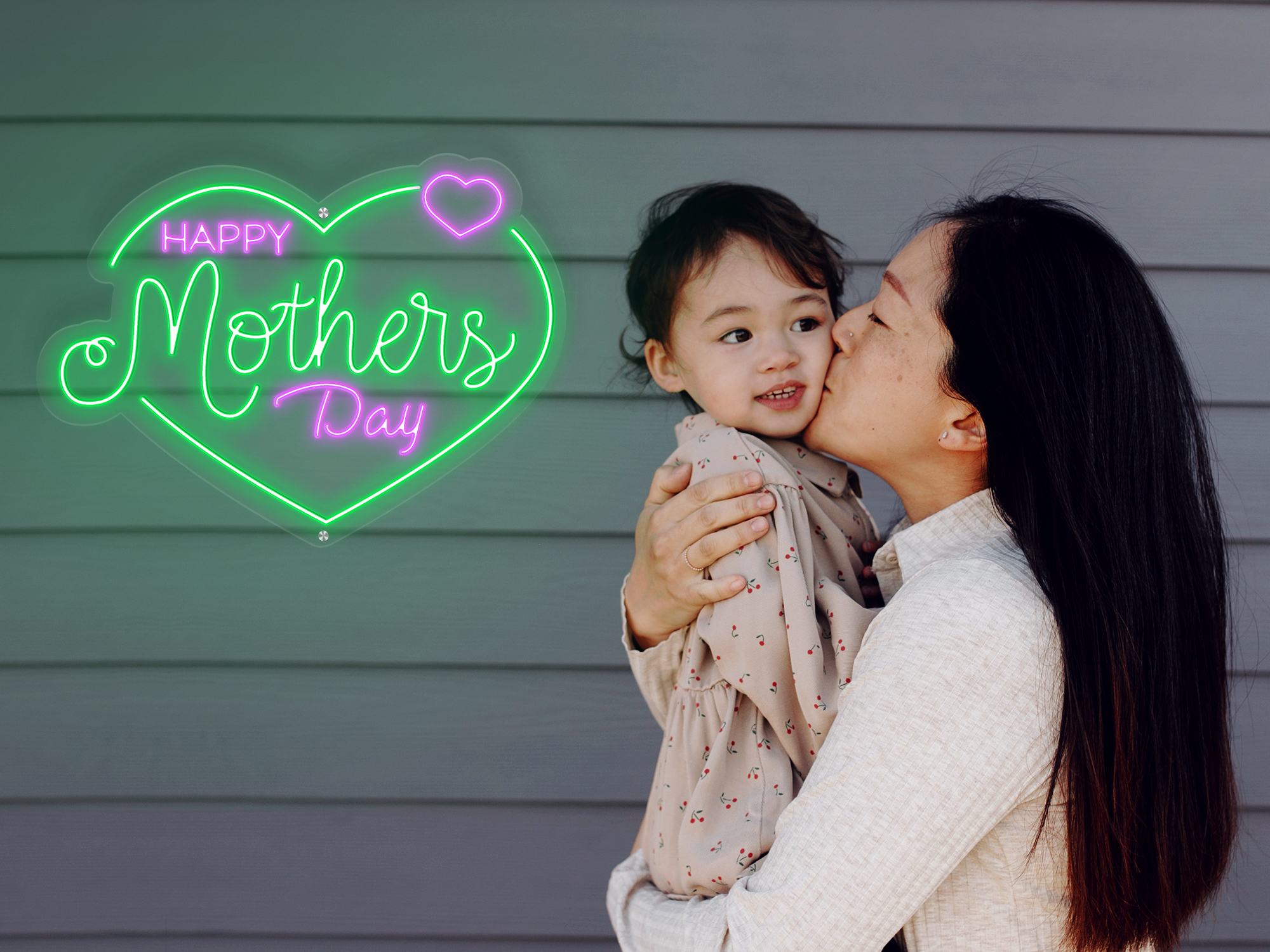 Happy Mother's Day Neon Sign