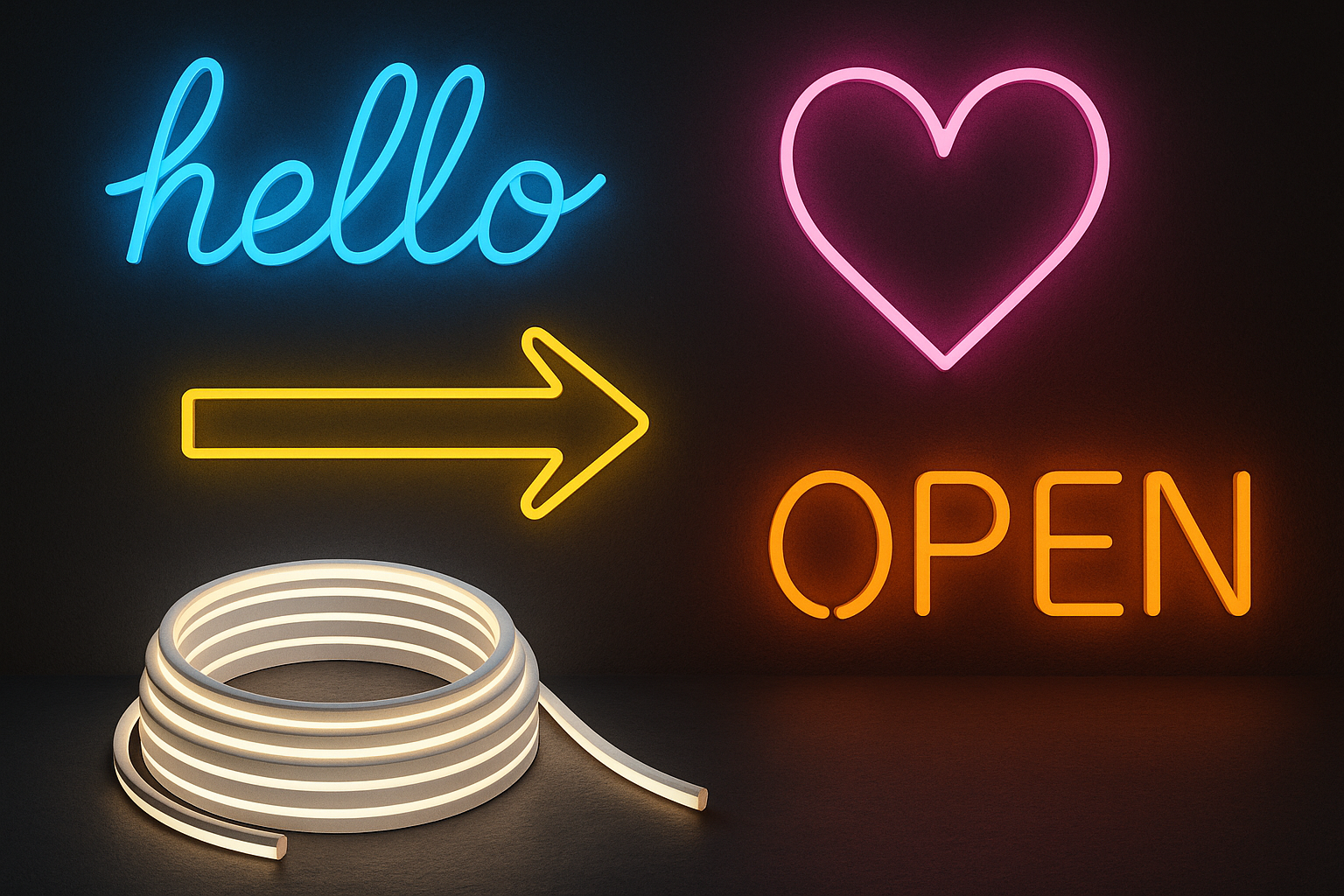 How to Create Neon Signs Using LED Neon Flex How to Create Neon Signs Using LED Neon Flex