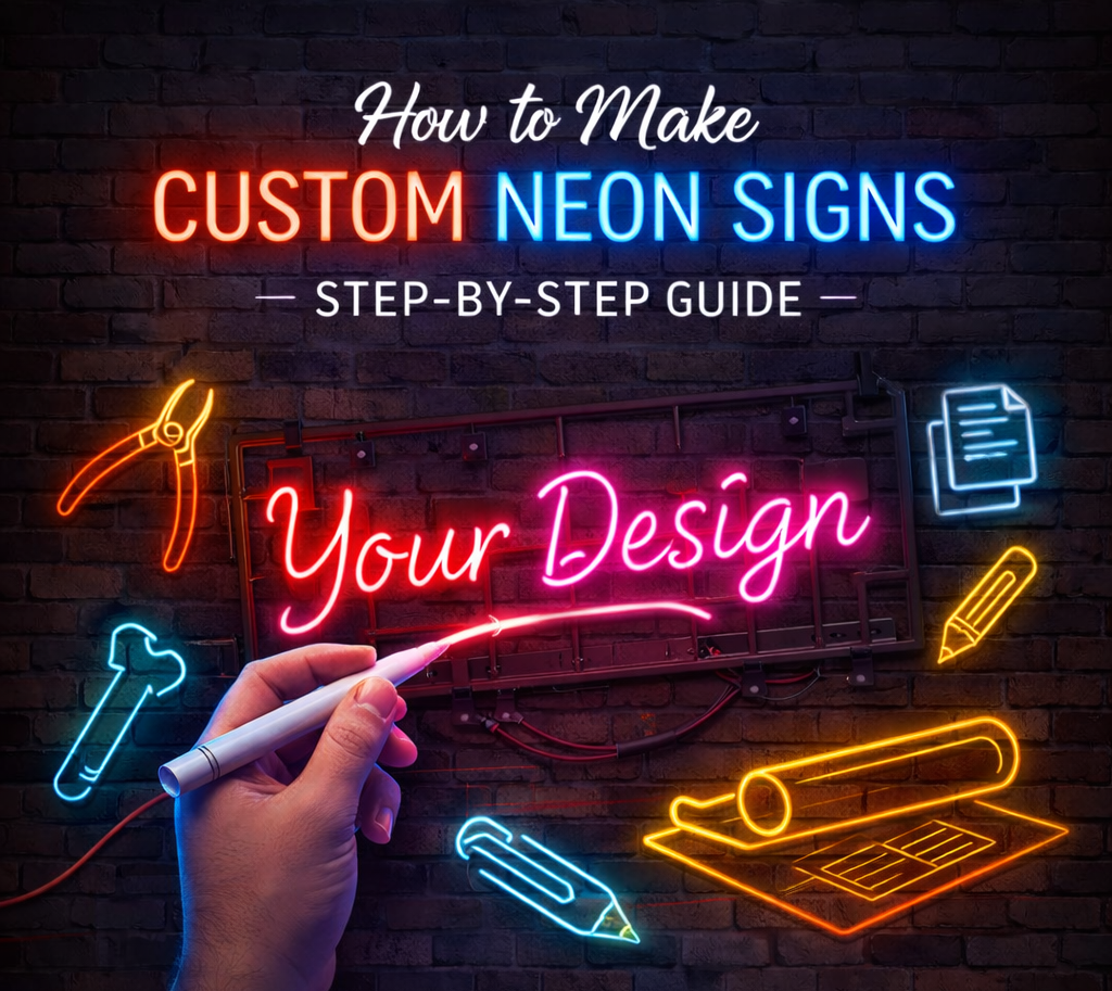 How to Make Custom Neon Signs: Step-by-Step Guide How to Make Custom Neon Signs: Step-by-Step Guide