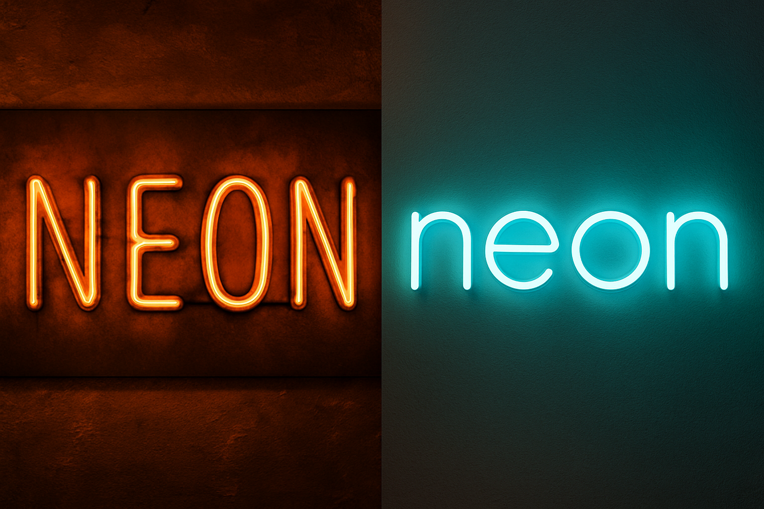Vintage Neon vs Modern LED Neon: What’s the Difference & Why It Matters Vintage Neon vs Modern LED Neon: What’s the Difference & Why It Matters