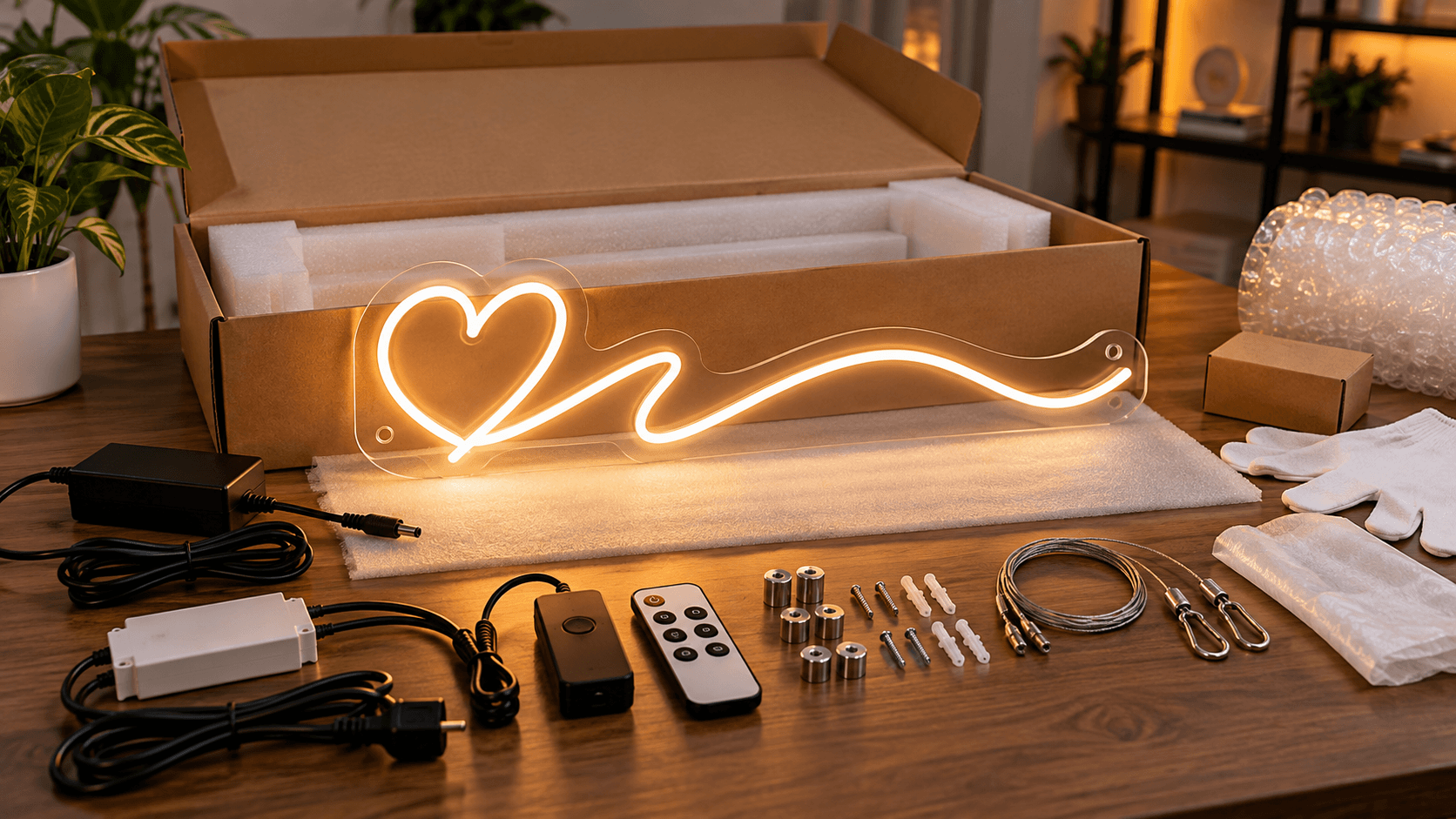 What's Included With a Custom LED Neon Sign? A Buyer's Checklist What's Included With a Custom LED Neon Sign? A Buyer's Checklist