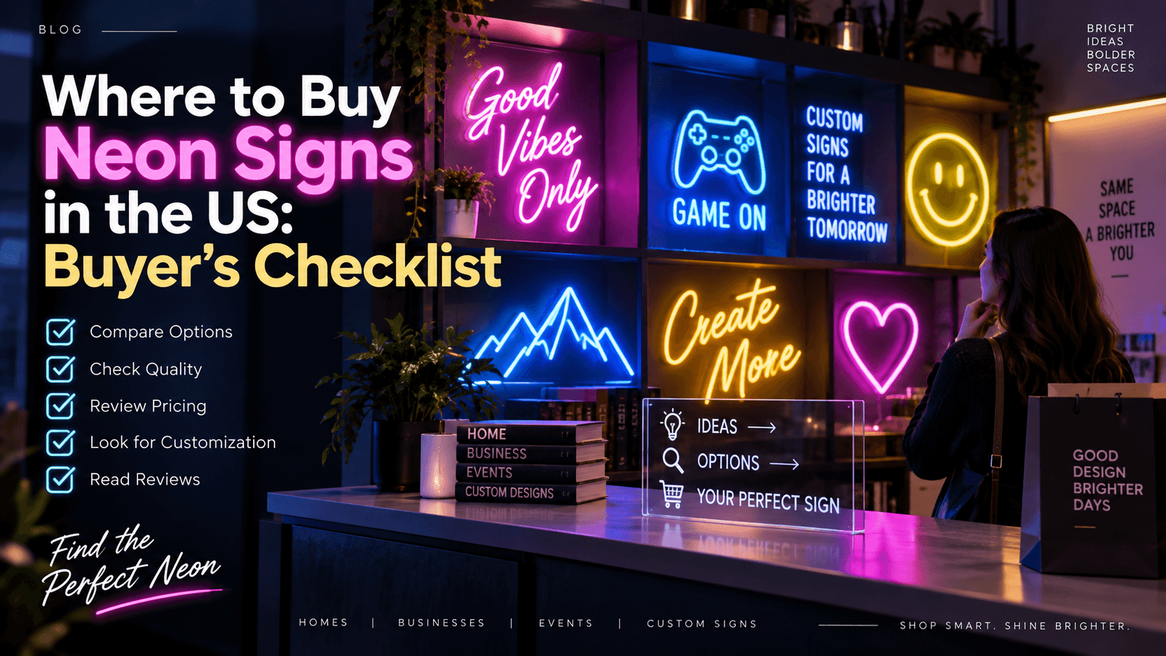 Where to Buy Neon Signs in the US: Buyer's Checklist Where to Buy Neon Signs in the US: Buyer's Checklist
