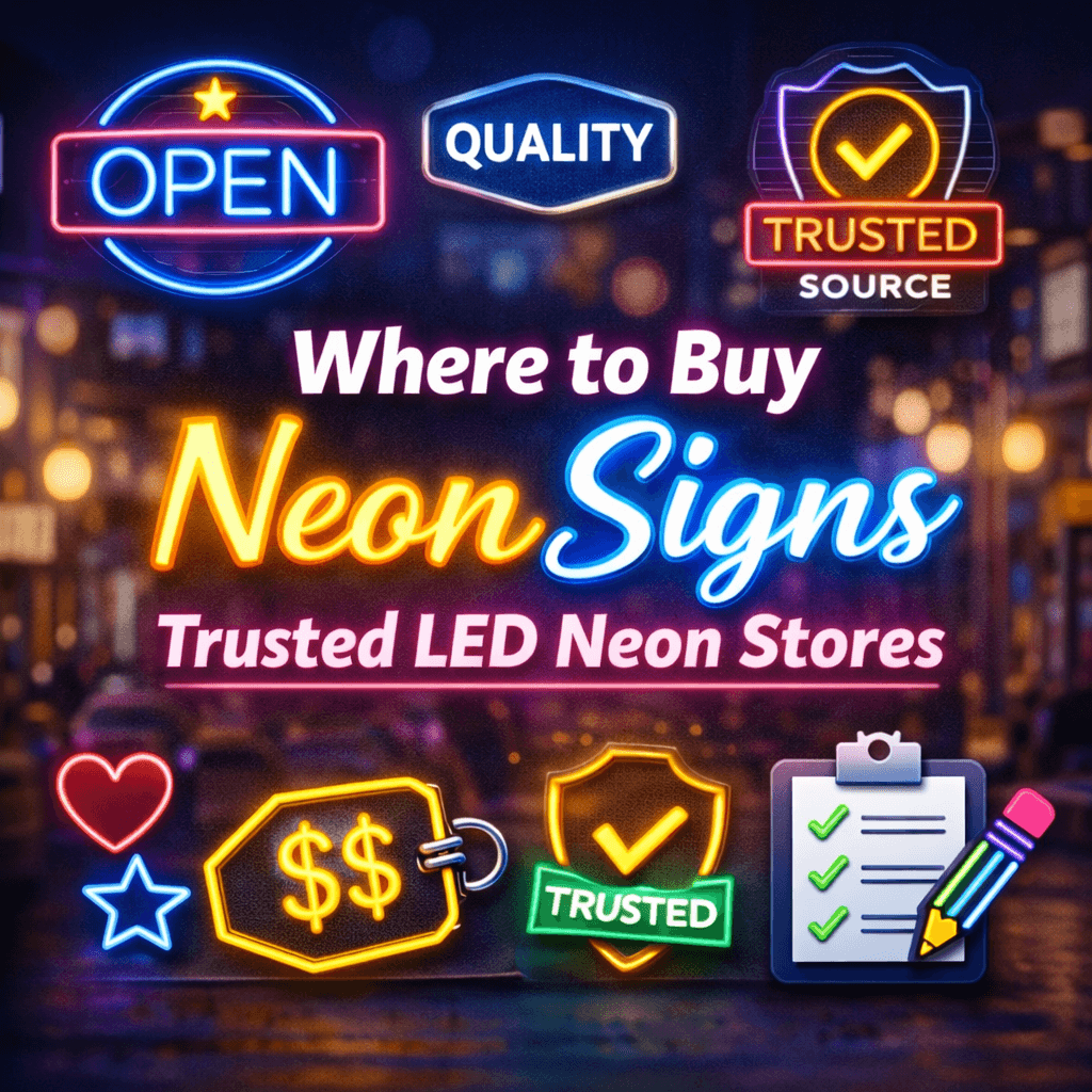 Where to Buy Neon Signs Trusted LED Neon Stores Where to Buy Neon Signs Trusted LED Neon Stores